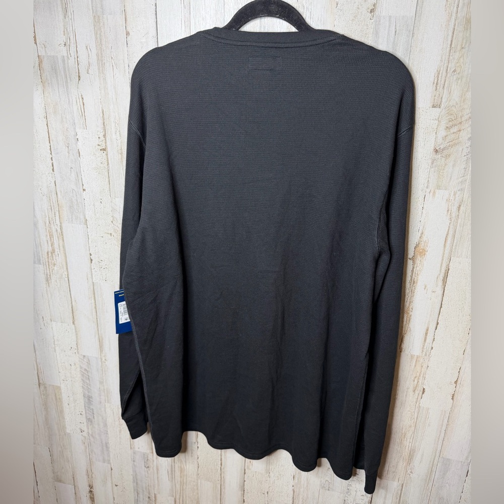 Polo by Ralph Lauren Black Long-Sleeve Thermal with Bear Patch - Picture 2 of 6